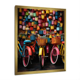 Bicycle Joyful Rides I - Bicycle Canvas Wall Art
