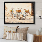 Bicycle Peaceful Rides I - Bicycle Canvas Wall Art