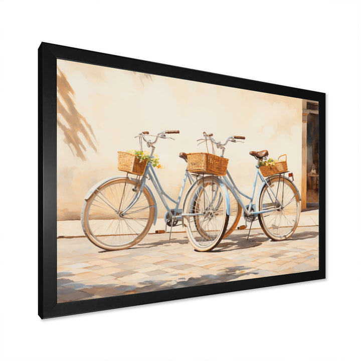 Bicycle Peaceful Rides I - Bicycle Canvas Wall Art
