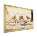 Bicycle Peaceful Rides I - Bicycle Canvas Wall Art