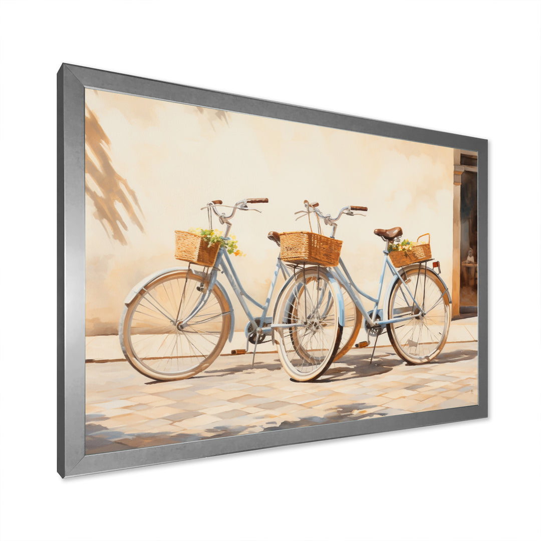 Bicycle Peaceful Rides I - Bicycle Canvas Wall Art