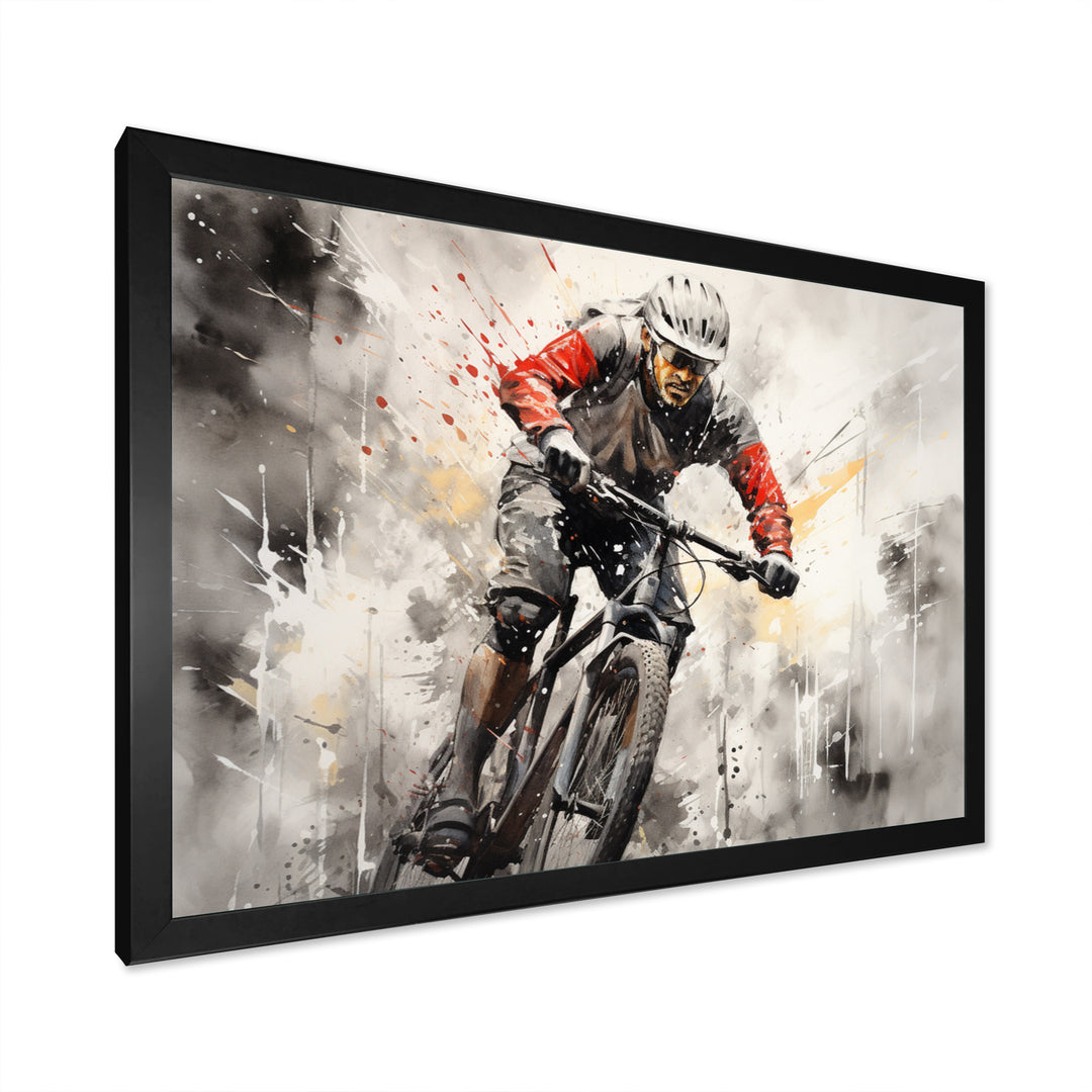 Bicycle Pedal Power I - Bicycle Canvas Wall Art