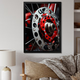 Bicycle Pedals And Patterns - Bicycle Canvas Wall Art