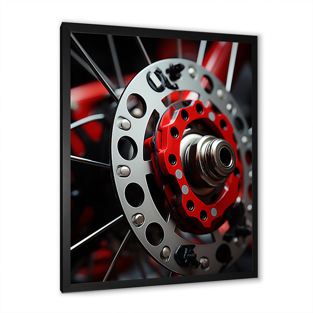 Bicycle Pedals And Patterns - Bicycle Canvas Wall Art