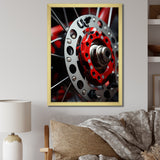 Bicycle Pedals And Patterns - Bicycle Canvas Wall Art