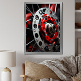Bicycle Pedals And Patterns - Bicycle Canvas Wall Art
