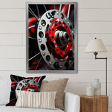 Bicycle Pedals And Patterns - Bicycle Canvas Wall Art