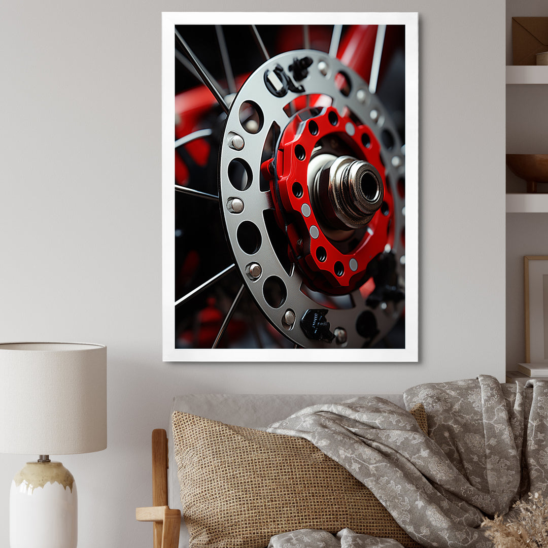 Bicycle Pedals And Patterns - Bicycle Canvas Wall Art