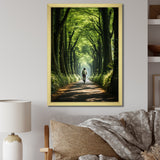 Bicycle Serene Bicycle Path I - Bicycle Canvas Wall Art