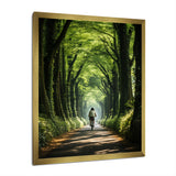 Bicycle Serene Bicycle Path I - Bicycle Canvas Wall Art