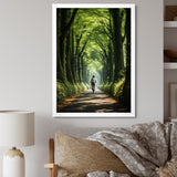 Bicycle Serene Bicycle Path I - Bicycle Canvas Wall Art