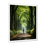 Bicycle Serene Bicycle Path I - Bicycle Canvas Wall Art