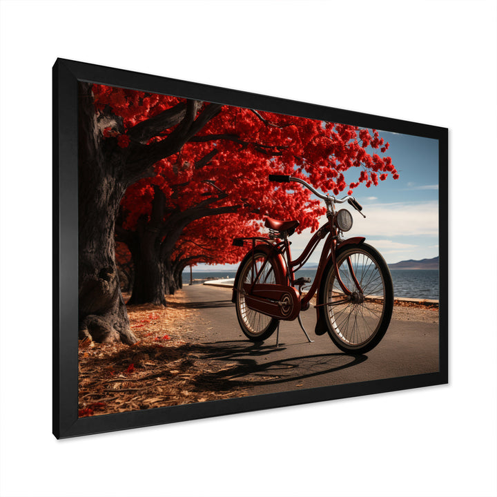 Bicycle Silent Journey I - Bicycle Canvas Wall Art