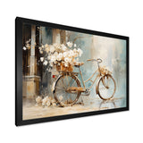 Bicycle Tranquil Pedaling I - Bicycle Canvas Wall Art