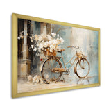 Bicycle Tranquil Pedaling I - Bicycle Canvas Wall Art
