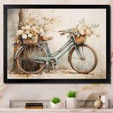 Bicycle Tranquil Pedaling II - Transportation Canvas Wall Art