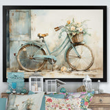 Bicycle Tranquil Pedaling V - Transportation Canvas Wall Art