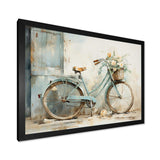 Bicycle Tranquil Pedaling V - Transportation Canvas Wall Art