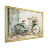 Bicycle Tranquil Pedaling V - Transportation Canvas Wall Art