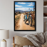 Bicycle Two wheeled Adventure - Bicycle Canvas Wall Art