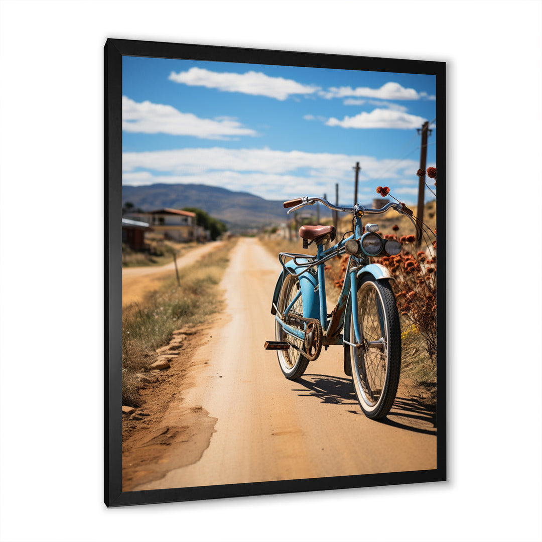 Bicycle Two wheeled Adventure - Bicycle Canvas Wall Art