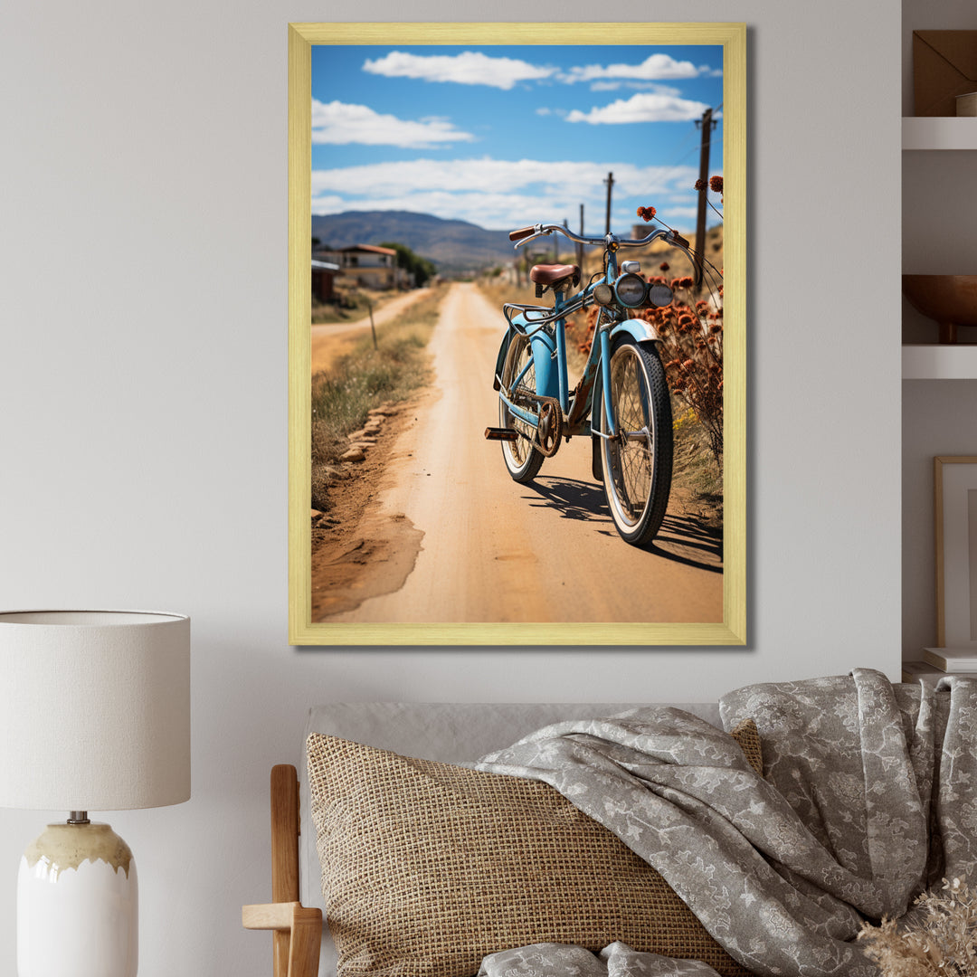 Bicycle Two wheeled Adventure - Bicycle Canvas Wall Art