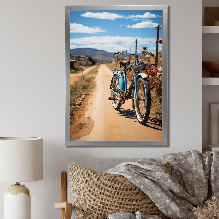Bicycle Two wheeled Adventure - Bicycle Canvas Wall Art