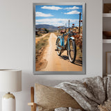 Bicycle Two wheeled Adventure - Bicycle Canvas Wall Art