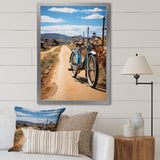 Bicycle Two wheeled Adventure - Bicycle Canvas Wall Art