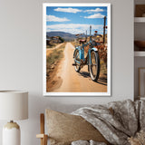 Bicycle Two wheeled Adventure - Bicycle Canvas Wall Art