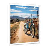 Bicycle Two wheeled Adventure - Bicycle Canvas Wall Art