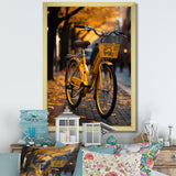 Bicycle Urban Rhythm I - Bicycle Canvas Wall Art