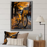 Bicycle Urban Rhythm I - Bicycle Canvas Wall Art