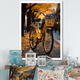 Bicycle Urban Rhythm I - Bicycle Canvas Wall Art