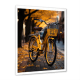 Bicycle Urban Rhythm I - Bicycle Canvas Wall Art