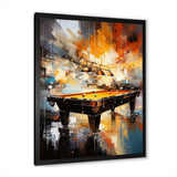 Billard Cueball Symphony An I - Sports Canvas Wall Art