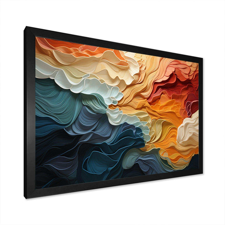 Idesignart biomorphism organic forms v abstract canvas wall art