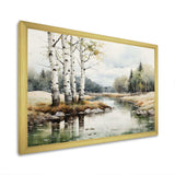 Birch Woods Birch Haven - Floral Canvas Wall Art