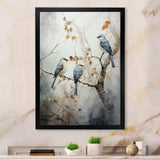 Bird Silent Watcher II - Animals Canvas Wall Art