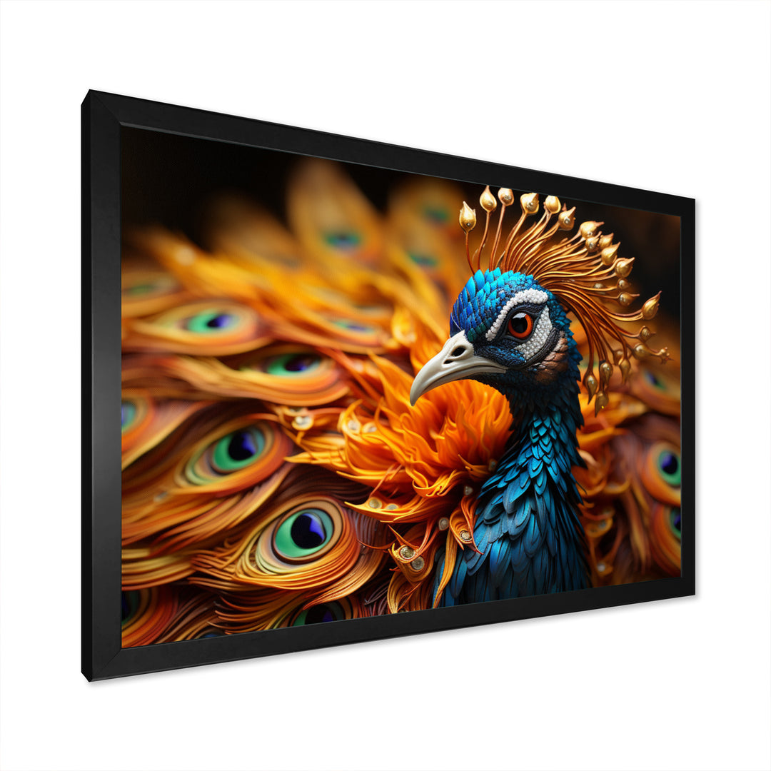 Close-up of a Peacock - Peacock Wall Decor