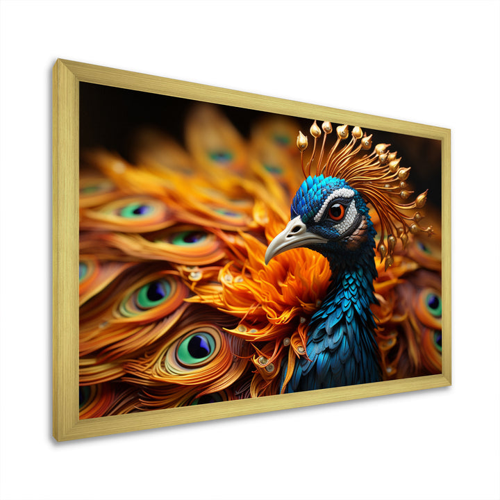 Close-up of a Peacock - Peacock Wall Decor