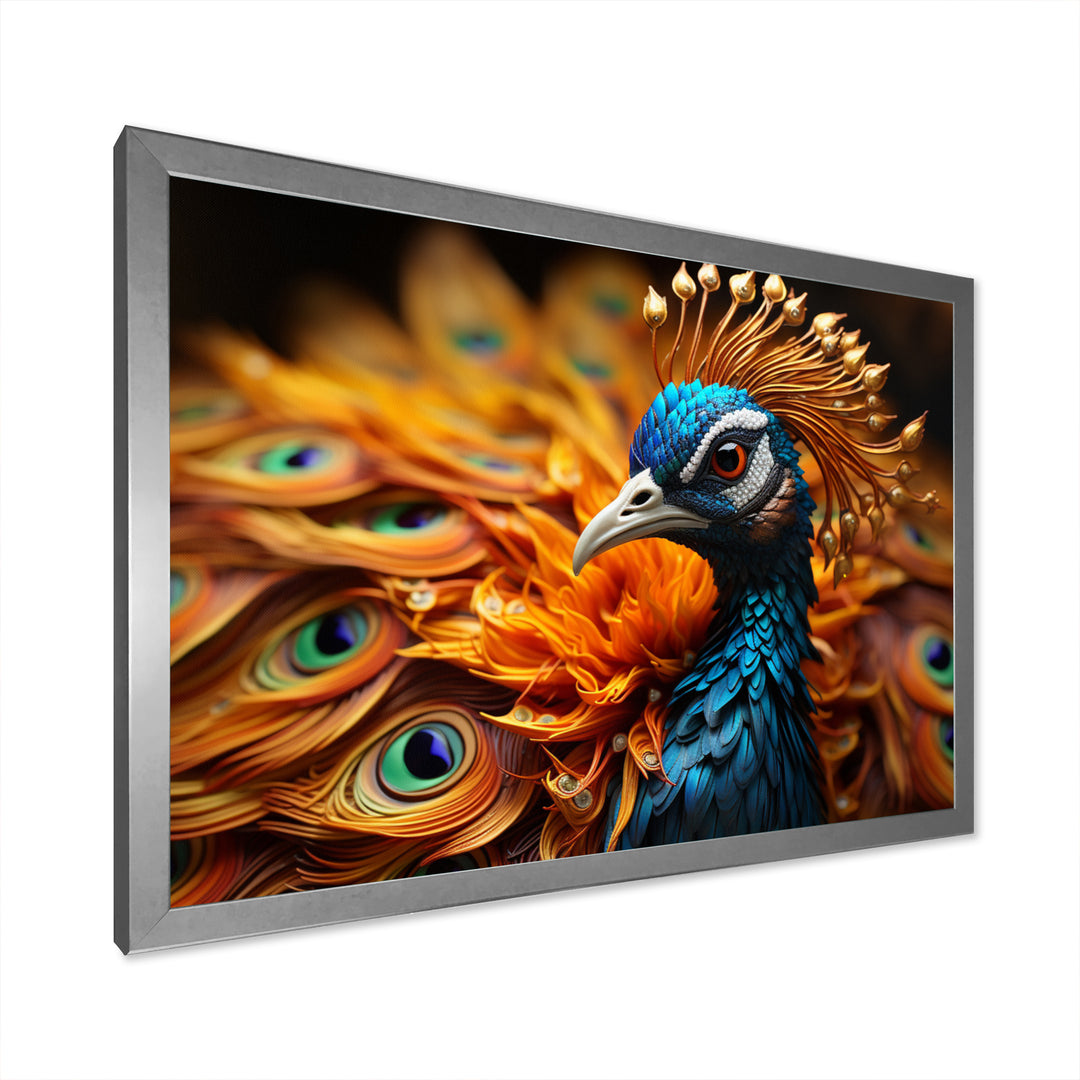 Close-up of a Peacock - Peacock Wall Decor