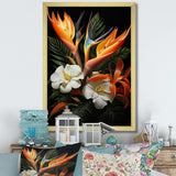 Birds Of Paradise Paradise I - Floral Canvas Wall Art