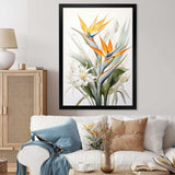 Birds Of Paradise Paradise III - Floral Canvas Wall Art