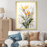 Birds Of Paradise Paradise III - Floral Canvas Wall Art