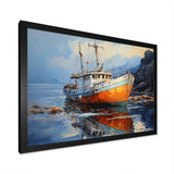Fishing Boat Dreamy Regatta I - Boat Canvas Wall Art