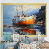 Fishing Boat Dreamy Regatta I - Boat Canvas Wall Art