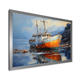Fishing Boat Dreamy Regatta I - Boat Canvas Wall Art