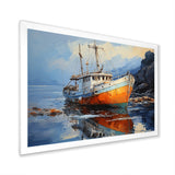 Fishing Boat Dreamy Regatta I - Boat Canvas Wall Art