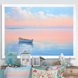 Boat Harmonious Horizon I - Boat Canvas Wall Art